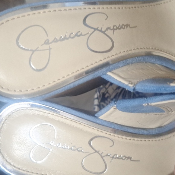 Y2K Jessica Simpson Slide On Wedge - Picture 8 of 9